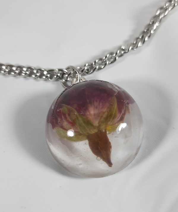 Necklace with Rose pendant - Image 3